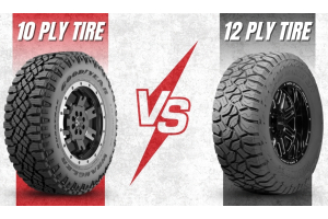 10 Ply vs 12 Ply Tires: What Tire Load Rating Really Means