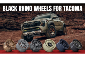 Black Rhino Wheels for Tacoma: Where Style Meets Strength!