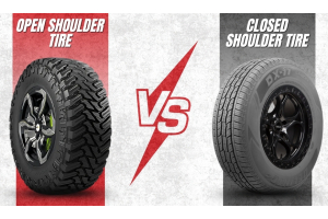 Open Shoulder vs Closed Shoulder Tires: Make the Right Pick!