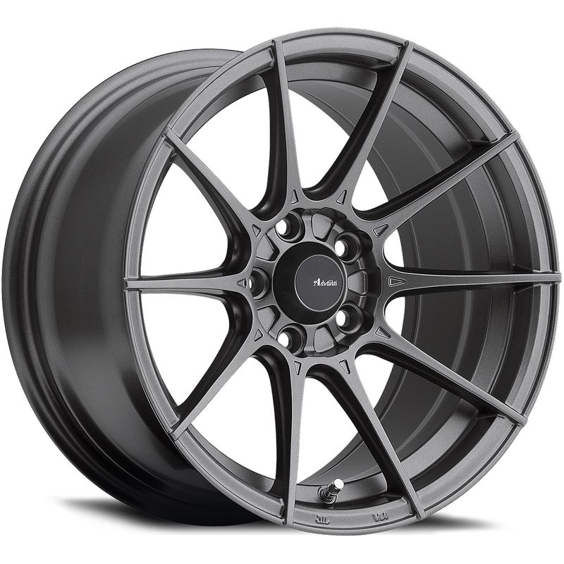 Advanti Wheels Storm S1 15x9 Matte Grey 4x100 +35mm 73.1mm