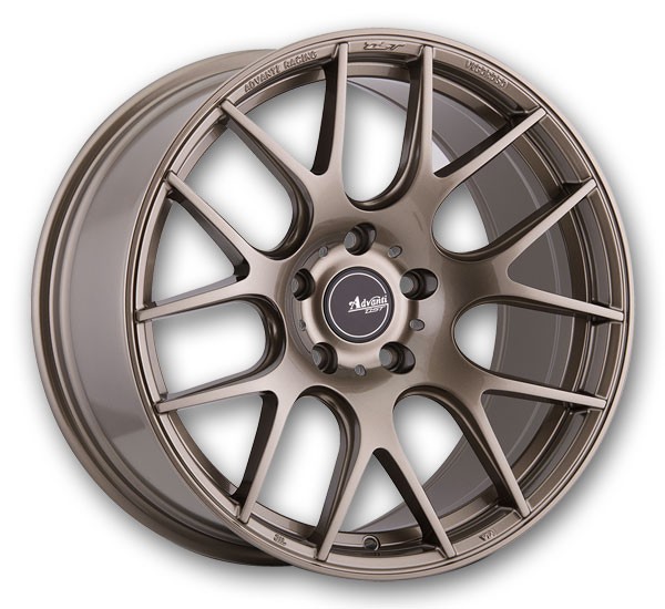 Advanti Wheels Vigoroso V1 18x8.5 Gloss Bronze 5x114.3 +35mm 73.1mm