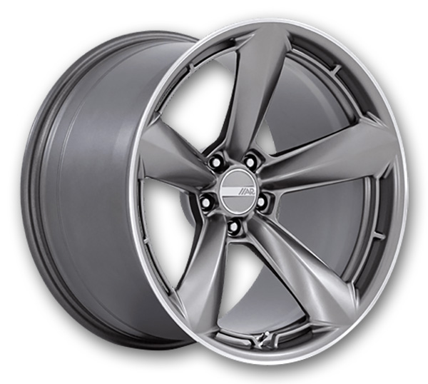 American Racing Wheels TTF 20x11 Matte Anthracite With Machined Lip 5x114.3 +50mm 72.56mm