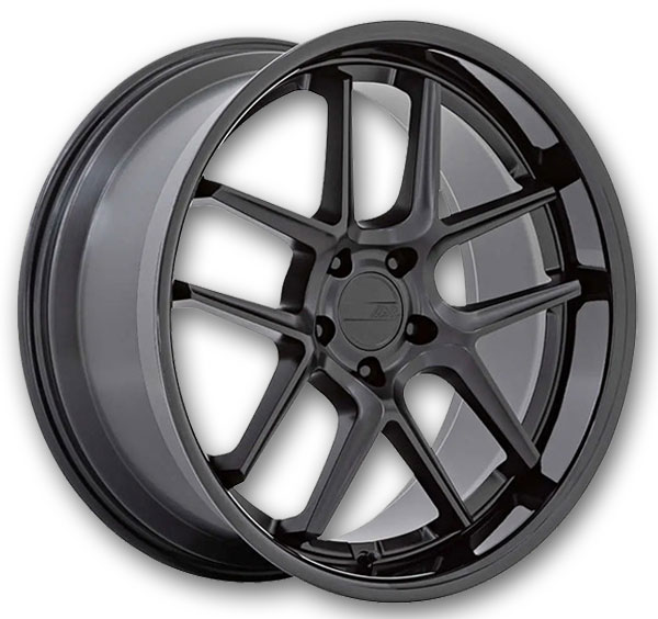 American Racing Wheels AR942 20x12 Matte Black With Gloss Black Lip 5x115 +6mm 71.5mm