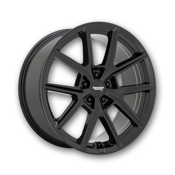 American Racing Wheels AR943 17x8 Gloss Black 5x100 +35mm 72.56mm