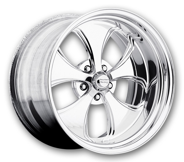 American Racing Forged Wheels VF491 2 Piece Forged 16x7 Polished  +0mm 72.56mm