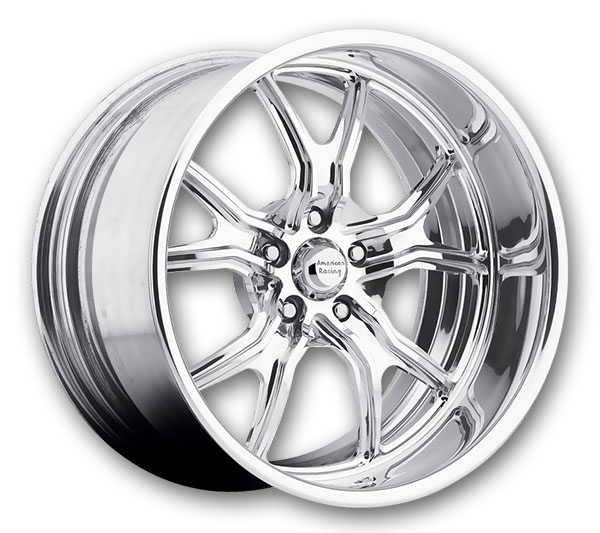 American Racing Forged Wheels VF498 2 Piece Forged 26x12 Polished  +0mm 72.56mm