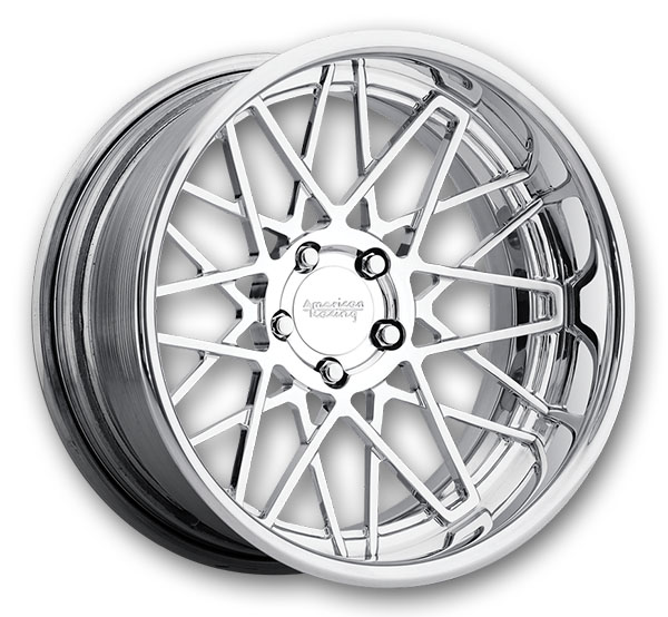 American Racing Forged Wheels VF502 Cross Up 2 Piece Forged 18x7 Polished  +0mm 72.56mm