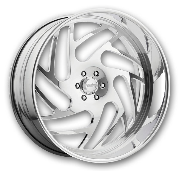 American Racing Forged Wheels VF517 2 Piece Forged 19x8 Polished  +0mm 72.56mm