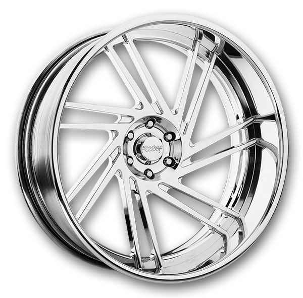 American Racing Forged Wheels VF520 2 Piece Forged 18x8 Polished  +0mm 72.56mm