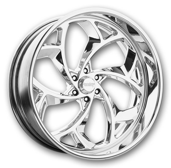 American Racing Forged Wheels VF521 2 Piece Forged 26x9 Polished  +0mm 72.56mm