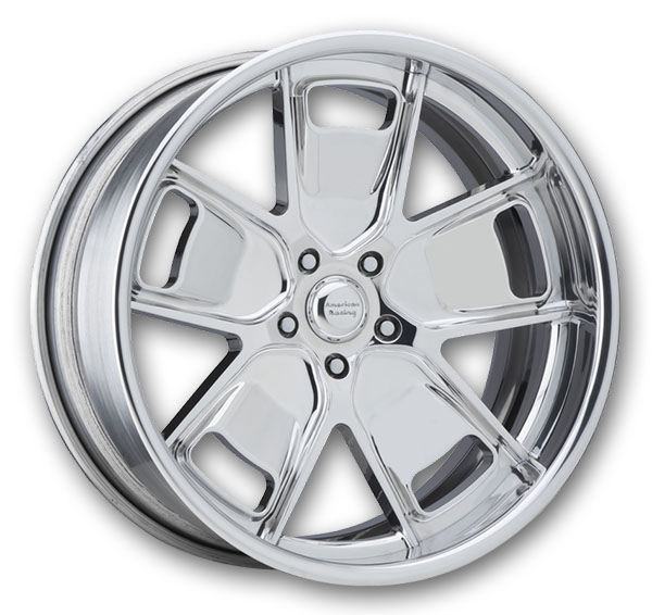 American Racing Forged Wheels VF528 2 Piece Forged 19x8 Polished  +0mm 72.56mm