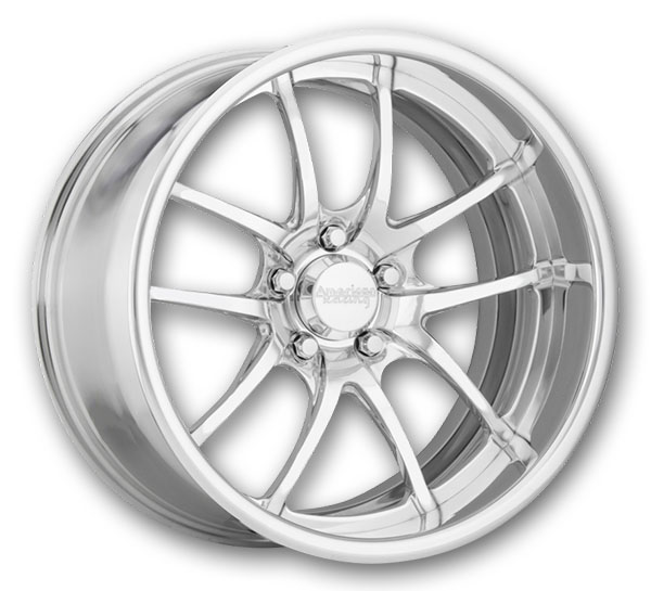 American Racing Forged Wheels VF529 2 Piece Forged 19x10 Polished  +0mm 72.56mm