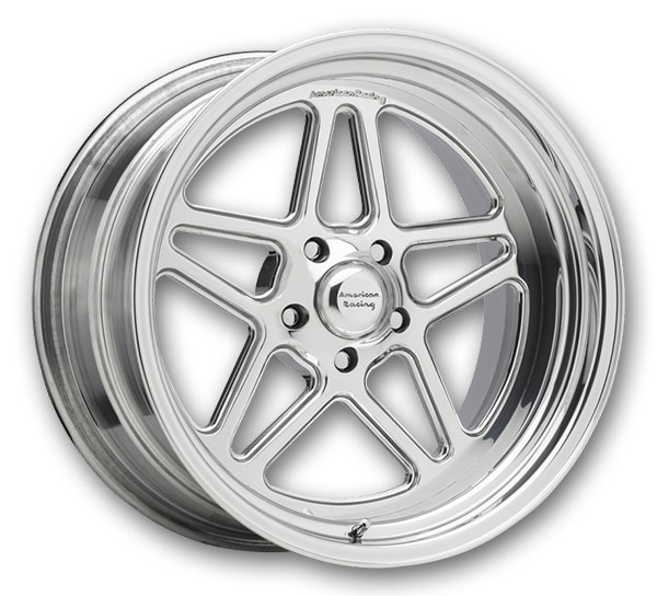 American Racing Forged Wheels VF533 2 Piece Forged 15x3.5 Polished  -38mm 72.56mm