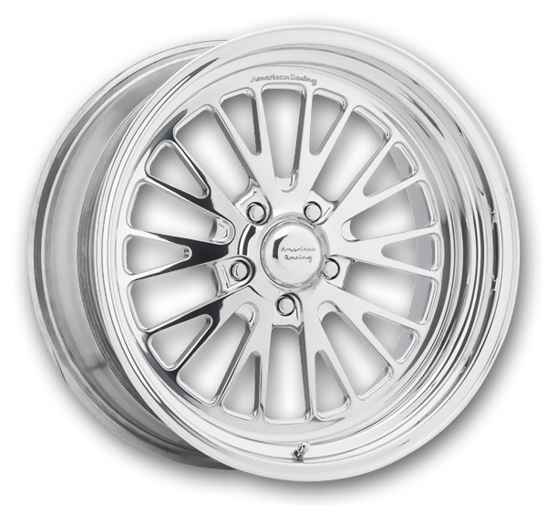 American Racing Forged Wheels VF537 2 Piece Forged 15x12 Polished  +0mm 72.56mm