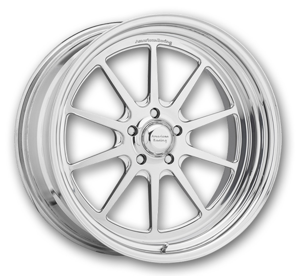 American Racing Forged Wheels VF538 2 Piece Forged 17x9.5 Polished  +0mm 72.56mm