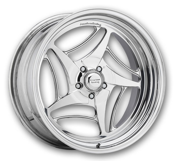 American Racing Forged Wheels VF541 2 Piece Forged 15x12 Polished  +0mm 72.56mm