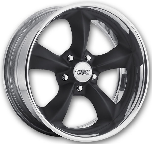 American Racing Wheels Torq Thrust SL 20x10.5 Hot Rod Black Polished Barrel  +0mm 72.56mm