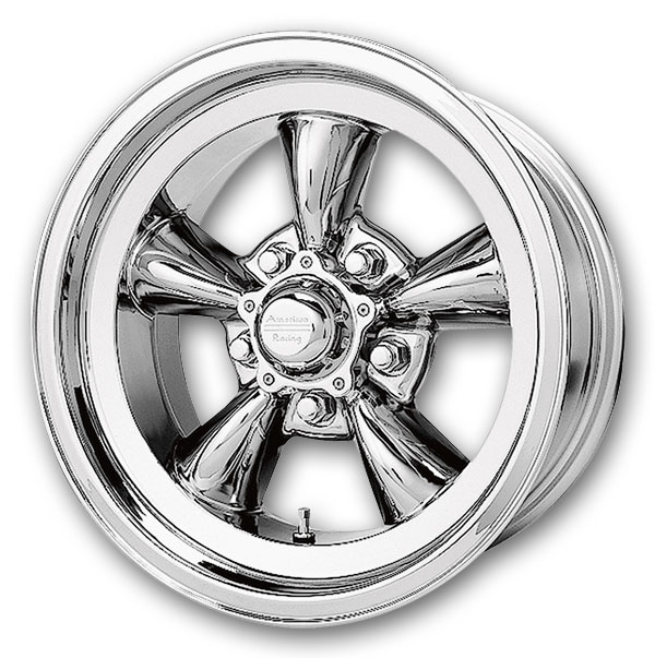 American Racing Wheels Torq Thrust D 15x8 Chrome 5x114.3 +0mm 83.06mm