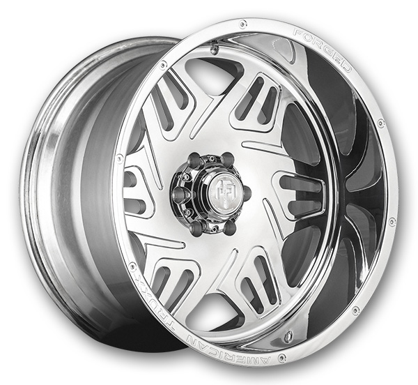 American Truxx Forged Wheels ATF-1908 Orion 24x14 Polished 8x180 -76mm 124.2mm