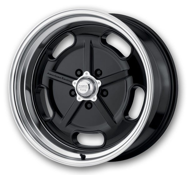 American Racing Wheels Salt Flat 17x7 Gloss Black Diamond Cut Lip 5x120 +0mm 72.6mm