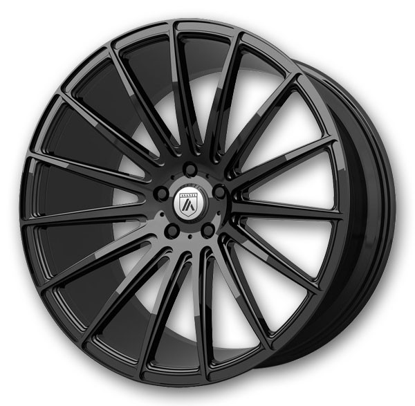 Asanti Black Label Wheels Polaris 19x9.5 Gloss Black  +25mm 72.6mm