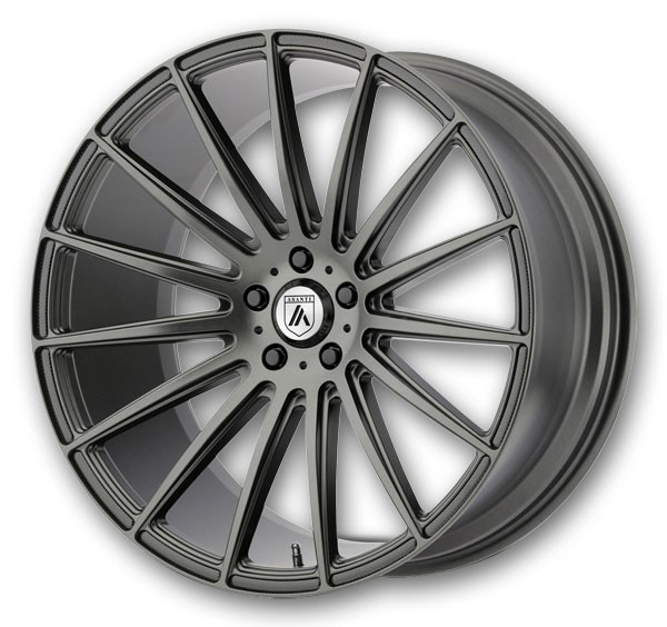 Asanti Black Label Wheels Polaris 19x9.5 Matte Graphite 5x114.3 +45mm 72.6mm