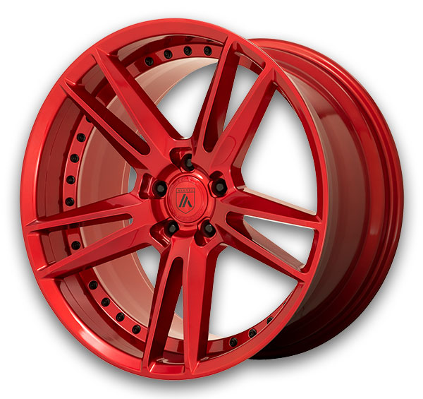 Asanti Black Label Wheels Reign 20x9 Candy Red 5x114.3 +35mm 72.6mm
