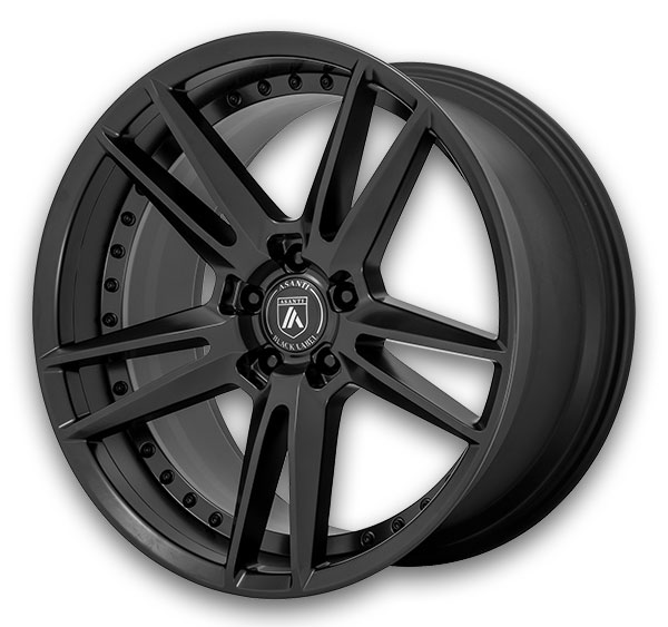 Asanti Black Label Wheels Reign 20x10.5 Satin Black 5x120 +38mm 74.1mm