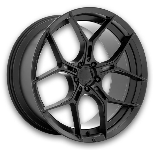 Asanti Black Label Wheels Monarch 20x9 Satin Black 5x120 +38mm 74.1mm