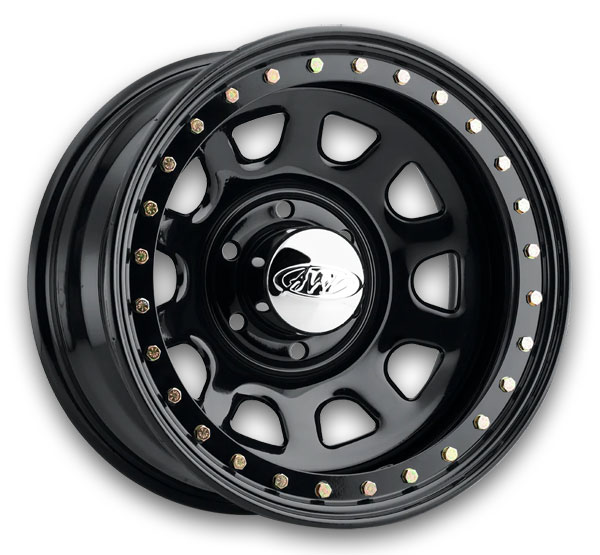 Allied Wheel Components Wheels 54 Daytona 15x8 Black 5x114.3 -19mm 3.3mm