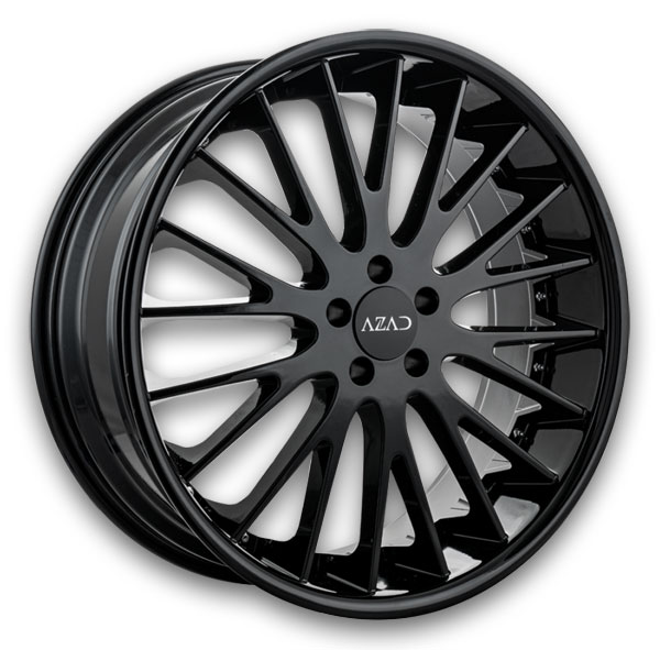 Azad Wheels AZ33 20x10.5 Gloss Black 5x114.3 +42mm 73.1mm