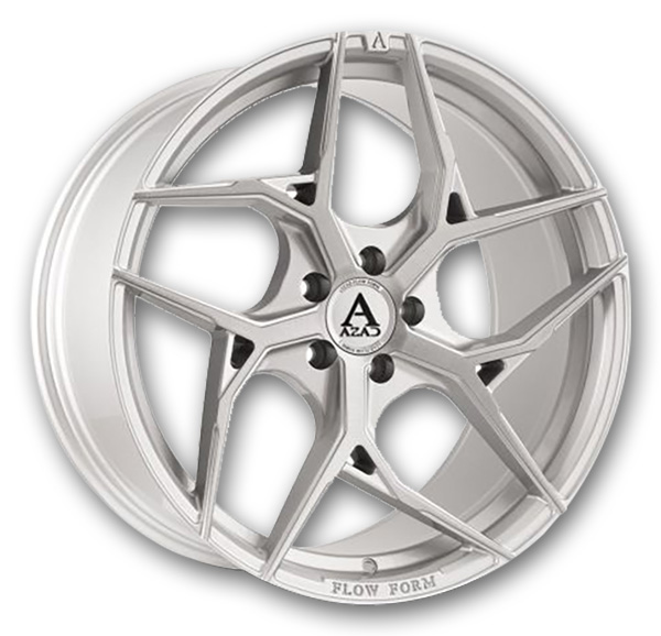 Azad Wheels AZFF01 22x10.5 Brushed Silver 5x115 +20mm 72.56mm