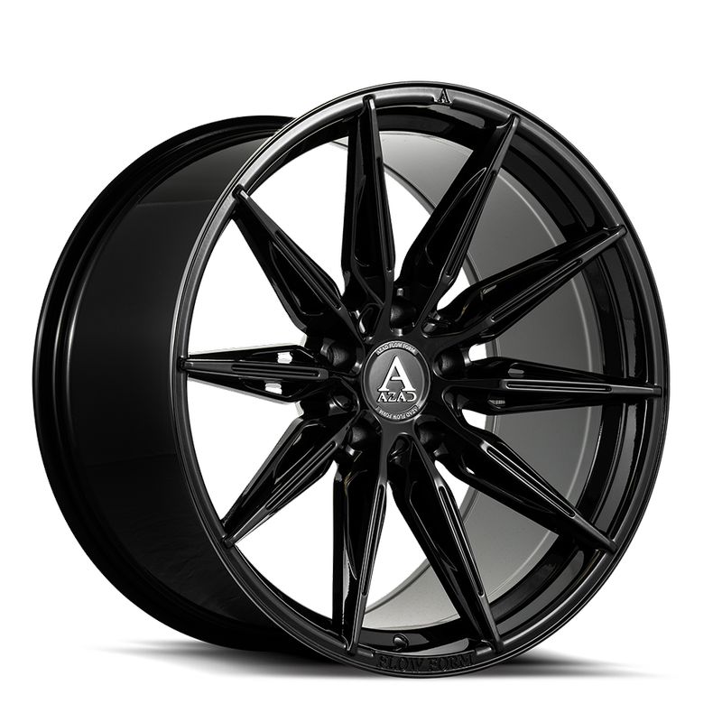 Azad Wheels AZFF02 22x10.5 Black 5x114.3 +40mm 73.1mm