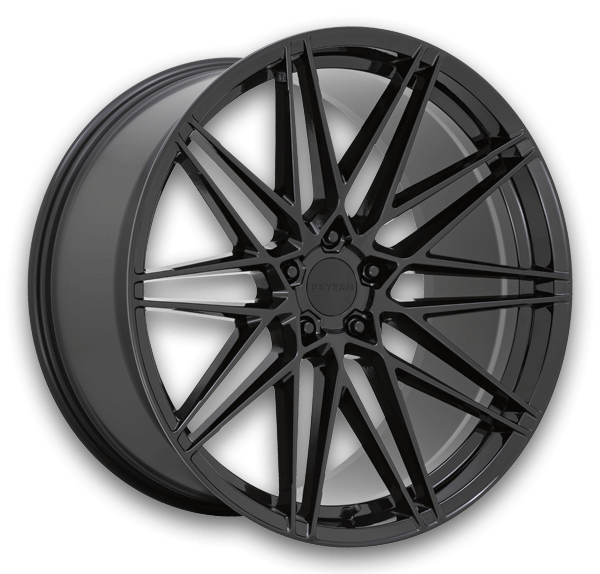 Beyern Wheels Damon 18x9.5 Gloss Black 5x120 +45mm 74.1mm