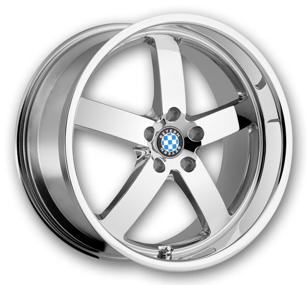 Beyern Wheels Rapp 19x8.5 Chrome 5x120 +40mm 72.56mm