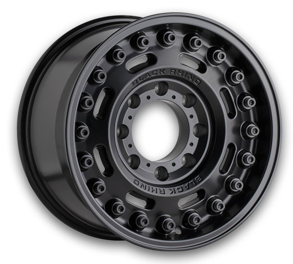 Black Rhino Wheels Axle 17x9.5 Matte Black 6x139.7 -18mm 112.1mm