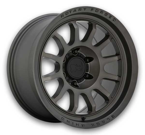Black Rhino Wheels Rapid 20x9.5 Matte Brushed Gunmetal 6x139.7 -18mm 112.1mm