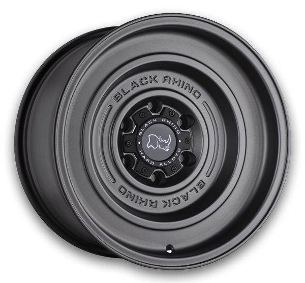 Black Rhino Wheels Solid 17x9.5 Matte GunBlack 6x139.7 -12mm 112.1mm