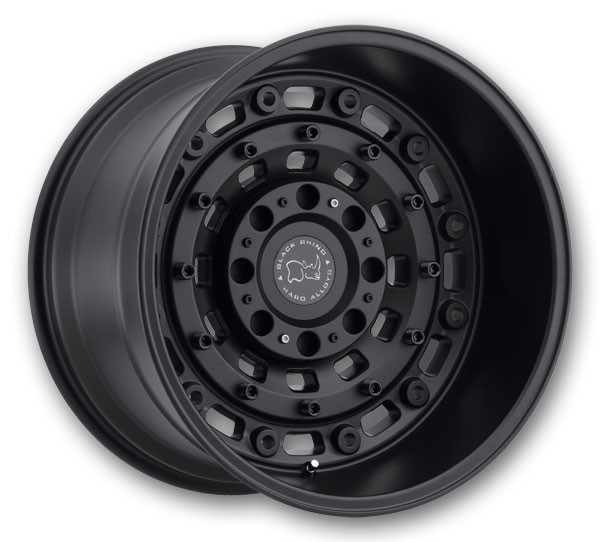 Black Rhino Wheels Arsenal 16x8 Textured Matte Black 5x160 +38mm 65.1mm