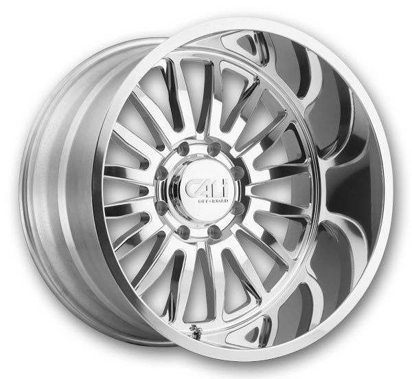 Cali Off-Road Wheels 9110 Summit 24x14 Polished 5x127 -76mm 71.5mm