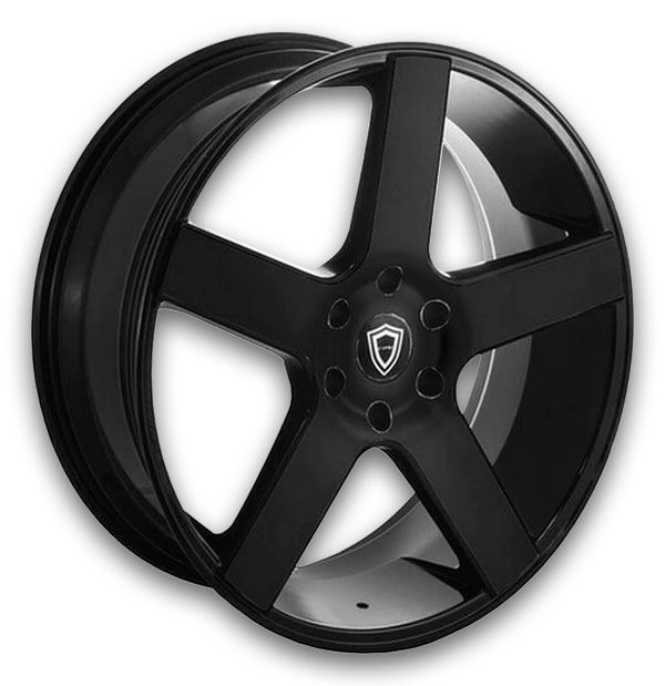 Capri Wheels C5288 24x10 Gloss Black 5x139.7 +25mm 78.1mm