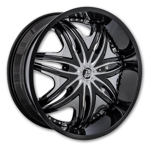 Diablo Wheels Morpheus 22x9.5 Gloss Black  +35mm 73.1mm