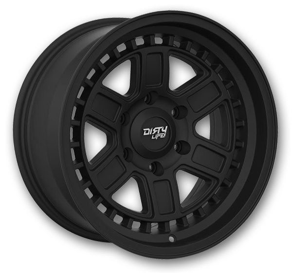 Dirty Life Wheels 9308 Cage 17x8.5 Matte Black 6x139.7 -6mm 106mm