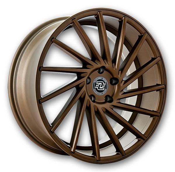 Drag Concepts Wheels DC-R36 20x8.5 Glossy Bronze Brushed 5x114.3 +35mm 74.1mm