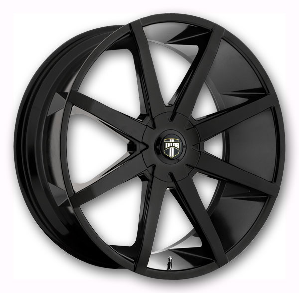Dub Wheels Push 22x9.5 Gloss Black 6x135/6x139.7 +25mm 87.1mm