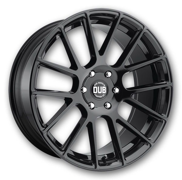 Dub Wheels Luxe 20x9 Gloss Black 6x139.7 +30mm 78.1mm