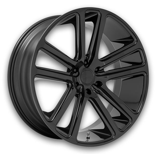 Dub Wheels Flex 24x10 Gloss Black 5x139.7 +25mm 78.1mm