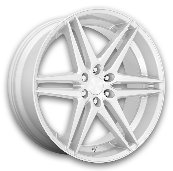 Dub Wheels Dirty Dog 24x10 Silver with Brushed Face 6x139.7 +25mm 106.1mm