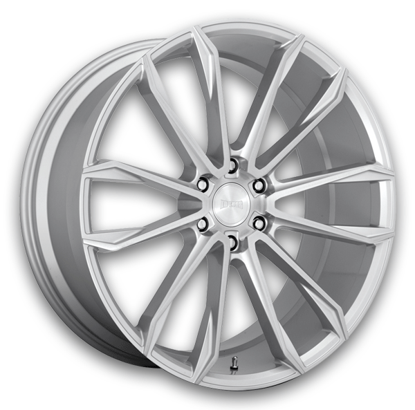 Dub Wheels Clout 24x10 Gloss Silver Brushed 6x135 +30mm 87.1mm