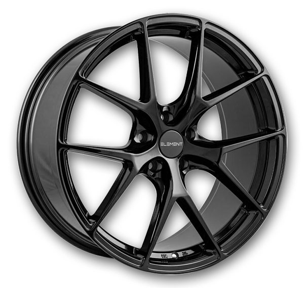 Element Wheels EL44 20x10.5 Gloss Black 5x114.3 +42mm 73.1mm